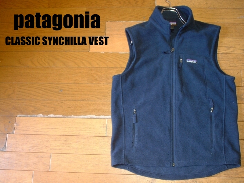 patagoniaメンズクラシックシンチラベスト紺ネイビー Mフリース正規23010パタゴニアMENS CLASSIC SYNCHILLA VESTレトロXカーディガン(フリース)｜売買されたオークション情報、yahooの商品情報をアーカ 男性用