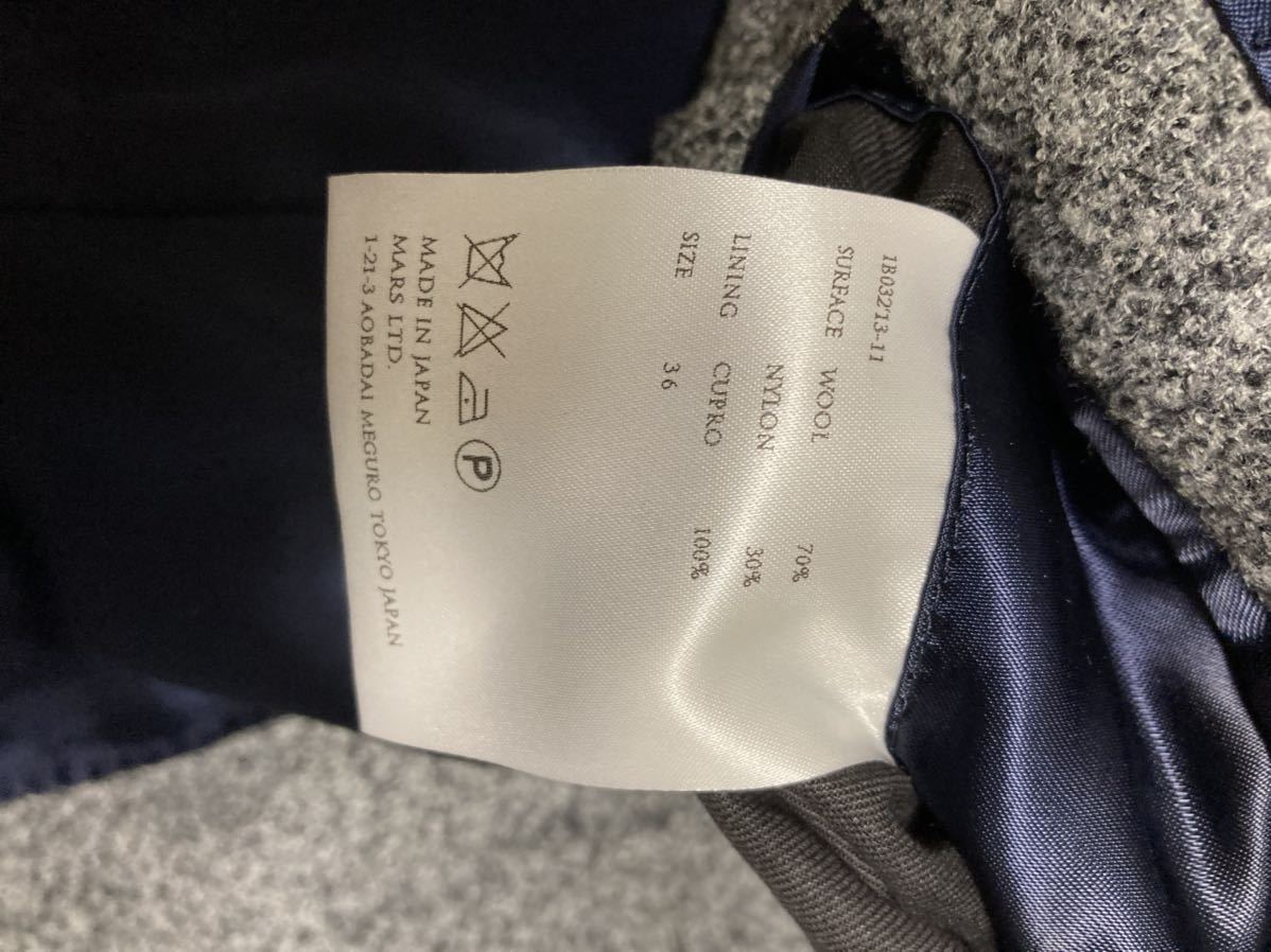 JOHN LAWRENCE SULLIVAN 13AW 大理石ツイード セットアップスーツ 上下