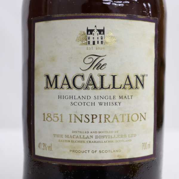 未開栓】The MACALLAN ザ・マッカラン 1851 インスピレーション
