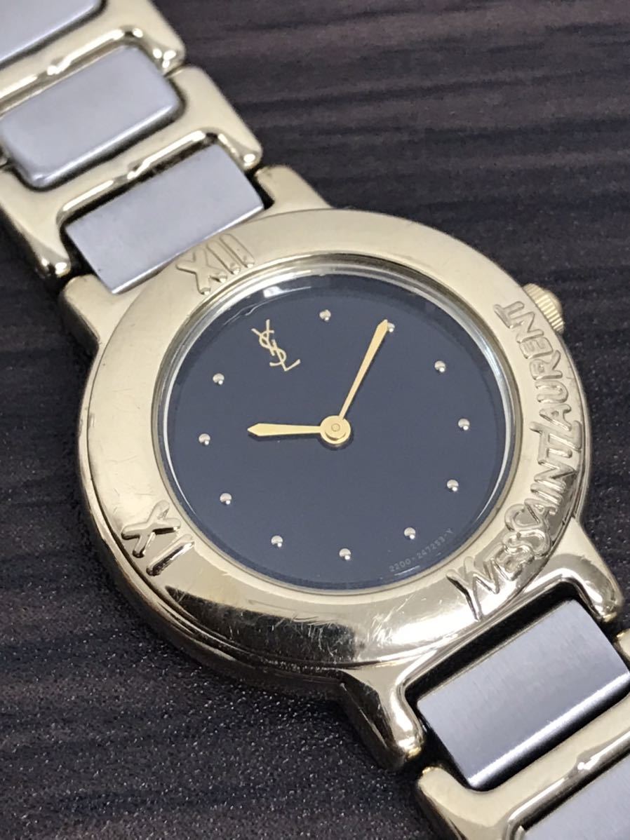 YVES SAINT LAURENT レディース腕時計 クォーツ 入荷しました即納 (71)1円スタート！ イブサンローラン YSL YVES SAINT
