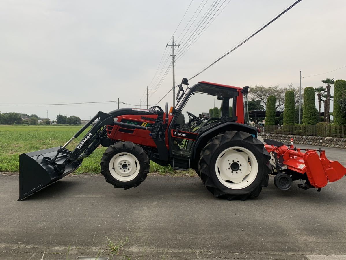 ヤンマー トラクター AF400 HISPEED 時間910h 4WD