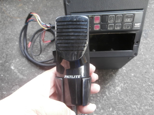 パトライト 電子サイレンアンプ SAP-500BK DC 13.2V 8.5A 動作OK