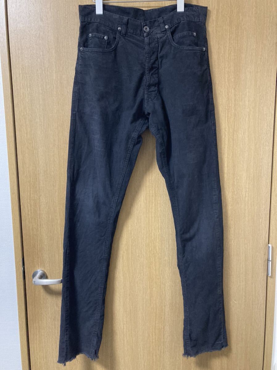 Rick Owens OLMAR and MIRTA リックオウエンス コーデュロイパンツ 