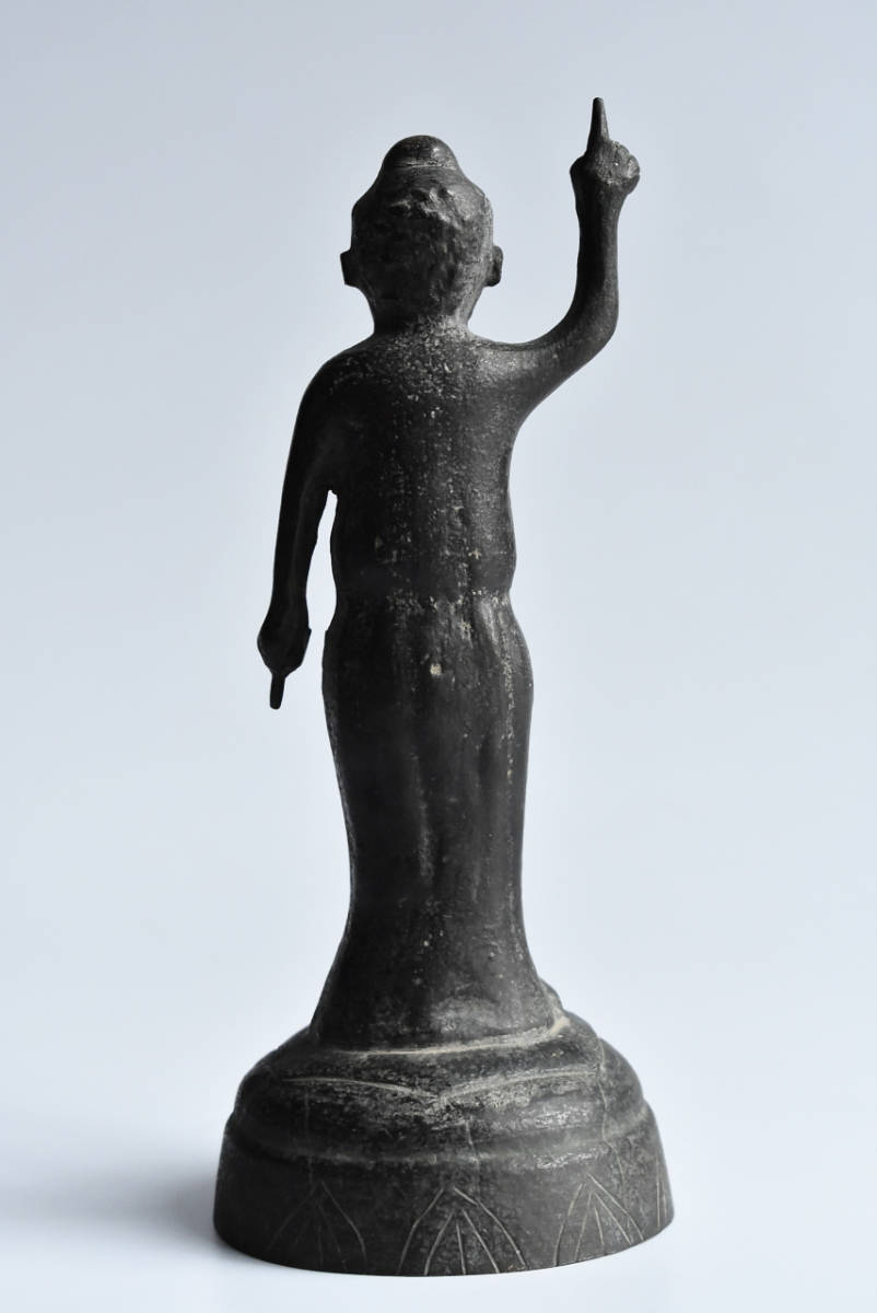 時代物 仏像 仏教美術 銅鍍金 銅製 竹河中国古美術 時代 観音菩薩 金銅