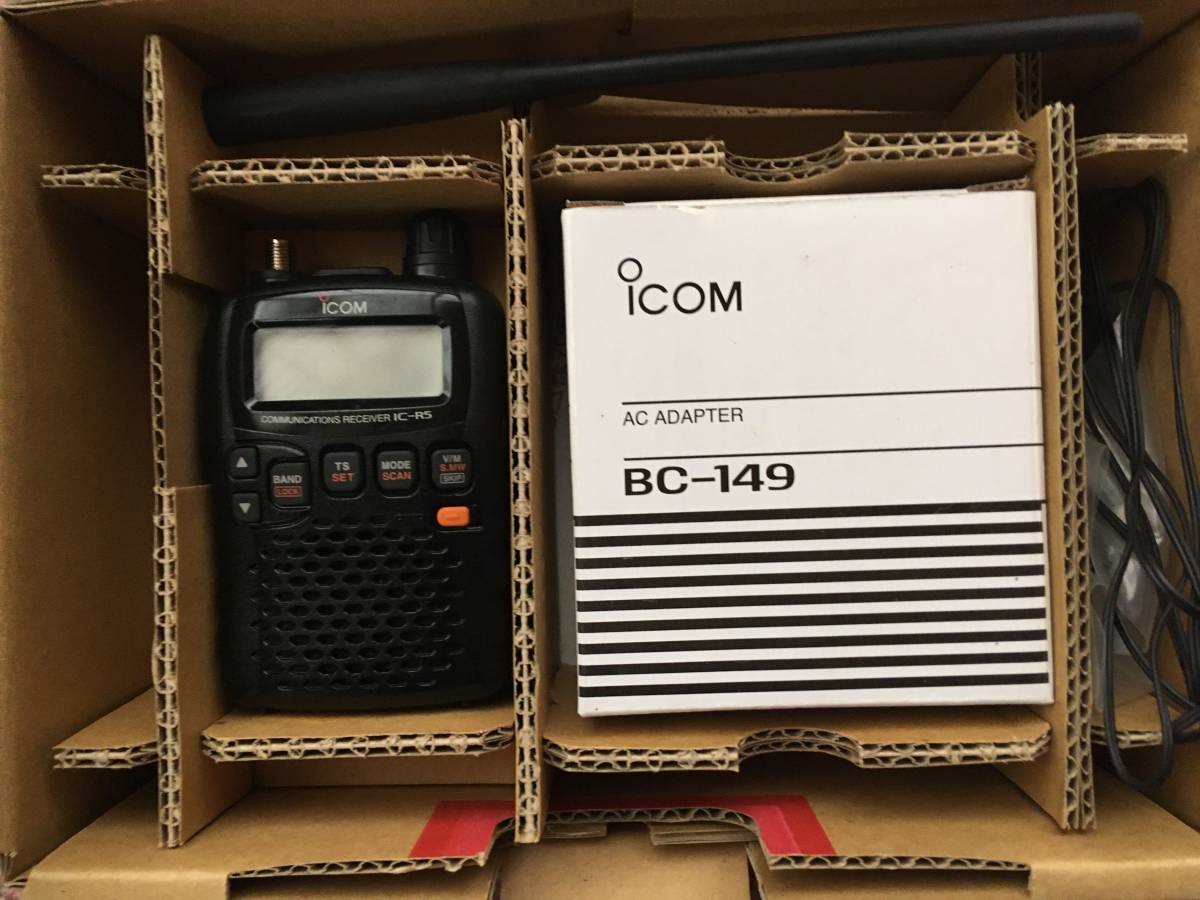 ☆1円～売切 要修理 美品 アイコム IC-R5 無線機 トランシーバー ICOM