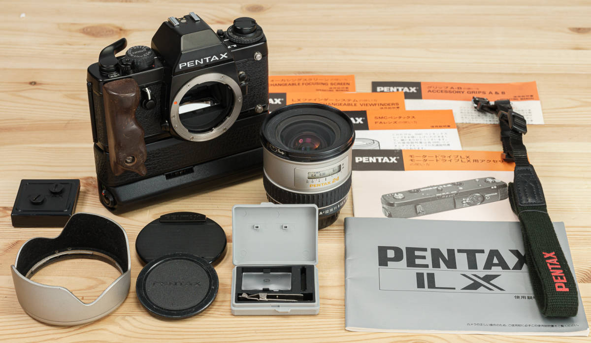 LX PENTAX 「プロ用35mm一眼レフを考える・ペンタックスLX 赤城耕一 