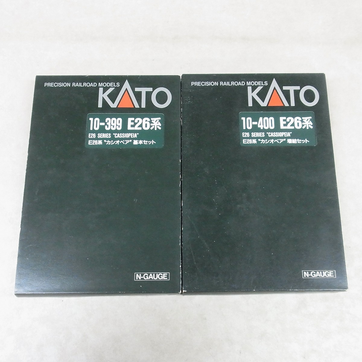 KATO 10-399 10-400 e26系　カシオペア　基本+増結セット カトー 10-399 E26系 カシオペア 基本セット/10-400 増結セット 計2個