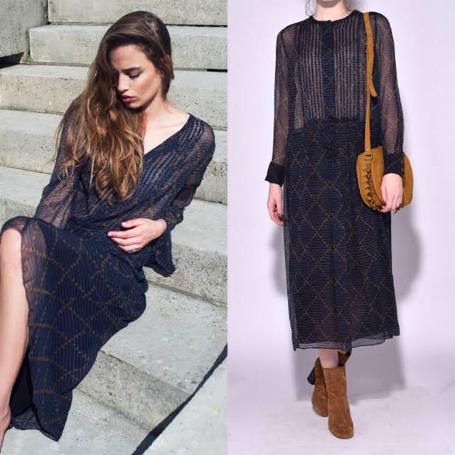 新作登場，定番人気 ISABEL MARANT ETOILE シルクマキシワンピース(ワンピース)｜売買されたオークション情報、yahooの商品情報をアーカイブ公開 - オークファン 女性用