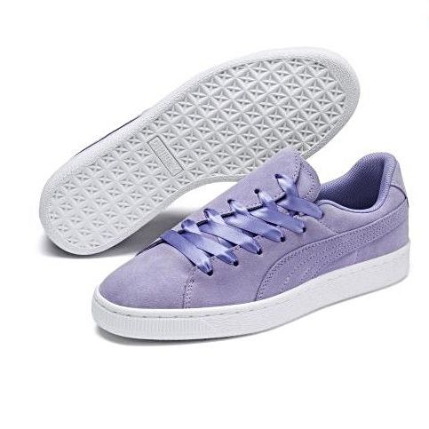 プーマ Puma レディース スエード 可愛い オシャレ カジュアル シューズ 靴 スニーカー 紫 パープル 23 5 01 235 十 Qwer 23 5cm 売買されたオークション情報 Yahooの商品情報をアーカイブ公開 オークファン Aucfan Com