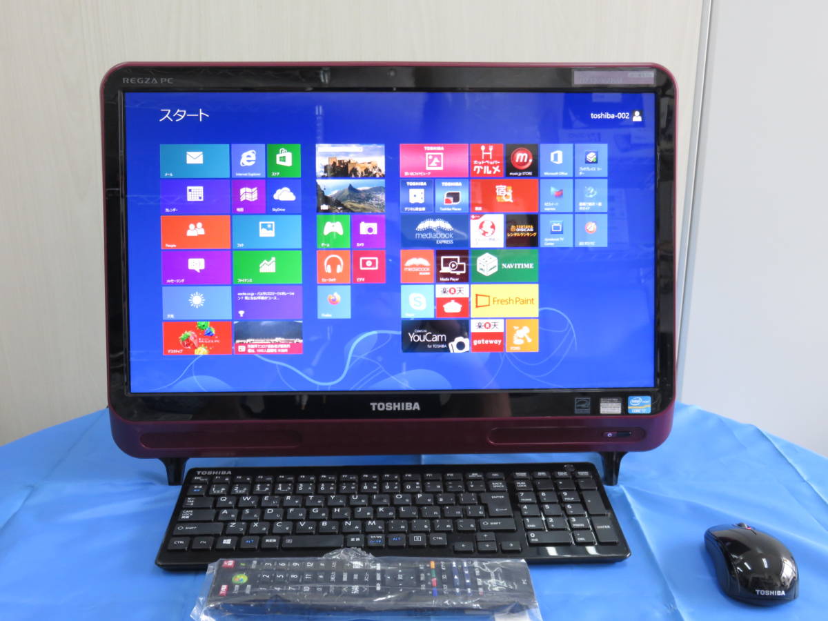 ◇REGZA D712/V7HM/Corei7/8GB/HDD3TB /W録画＆2画面表示3波TVチューナー/