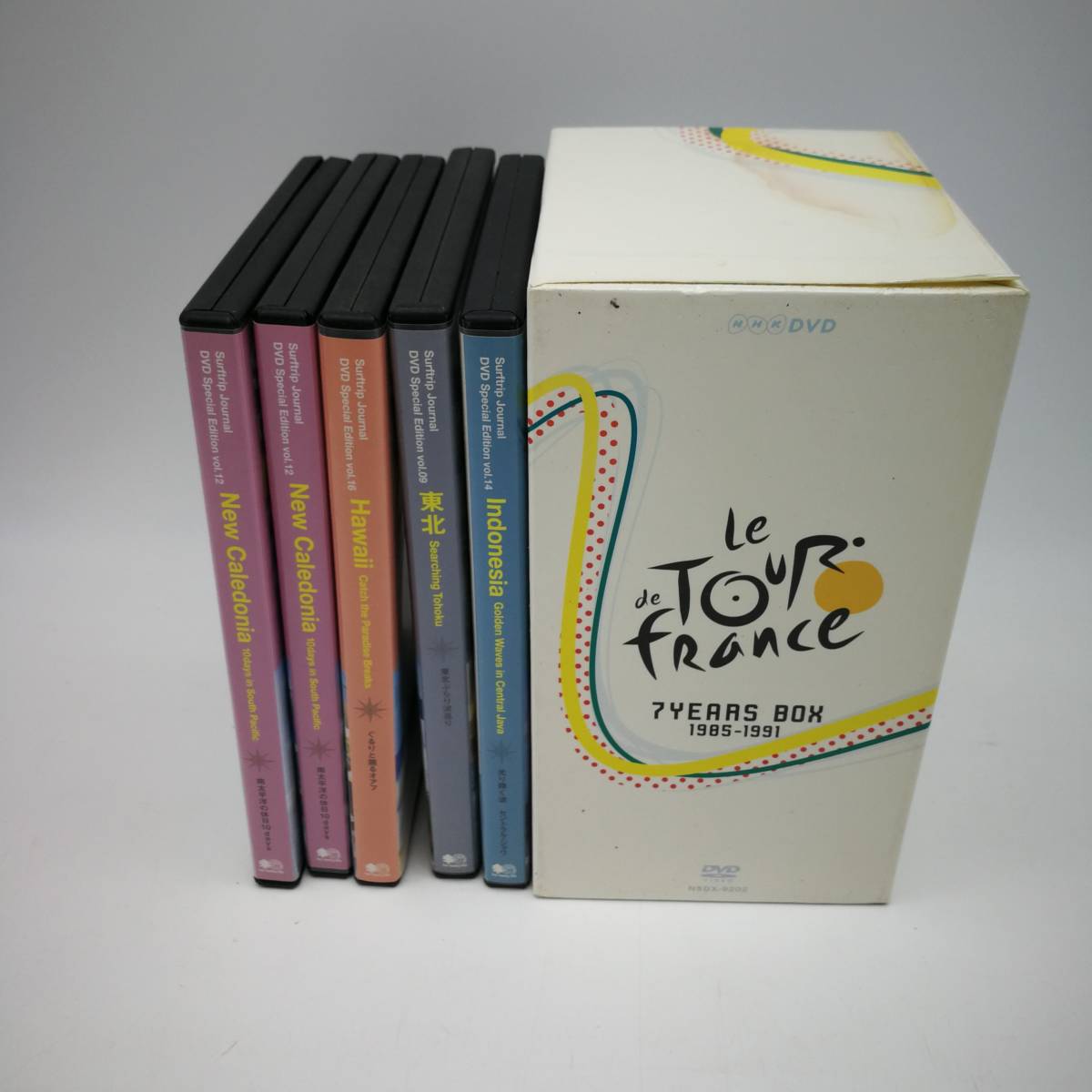 ツール・ド・フランス1985～1991 7YEARS BOX〈7枚組〉 h1561 DVD ツール・ド・フランス1985～1991 7YEARS BOX/Surftrip