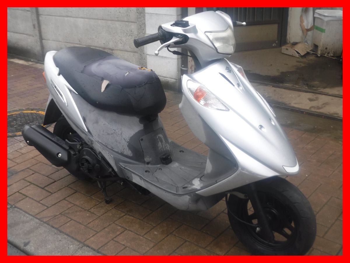 スズキ アドレスV125G CF46A エンジン好調 SUZUKI アドレスV125 埼玉発 