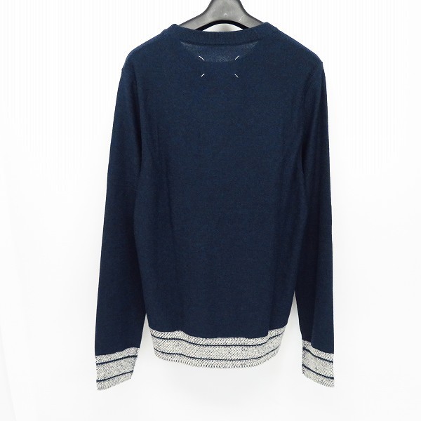 メゾン マルタン マルジェラ ニット セーター S ☆【未使用】Maison Margiela/メゾン マルジェラ クルーネックニット