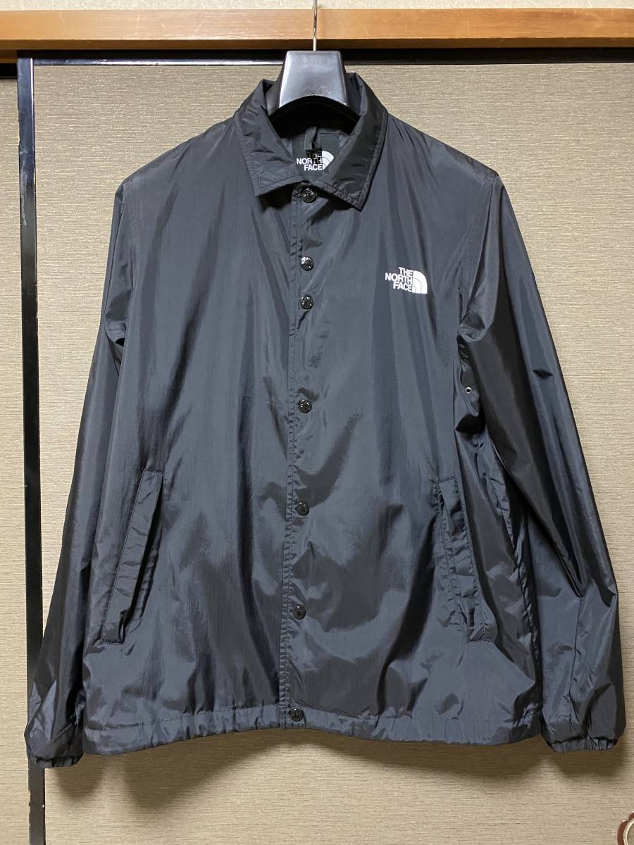 【限定SALE，HOT】 THE NORTH FACE ザノースフェイス コーチジャケット ブラック L(Lサイズ)｜売買されたオークション情報、yahooの商品情報をアーカイブ公開 - オークファン 男性用