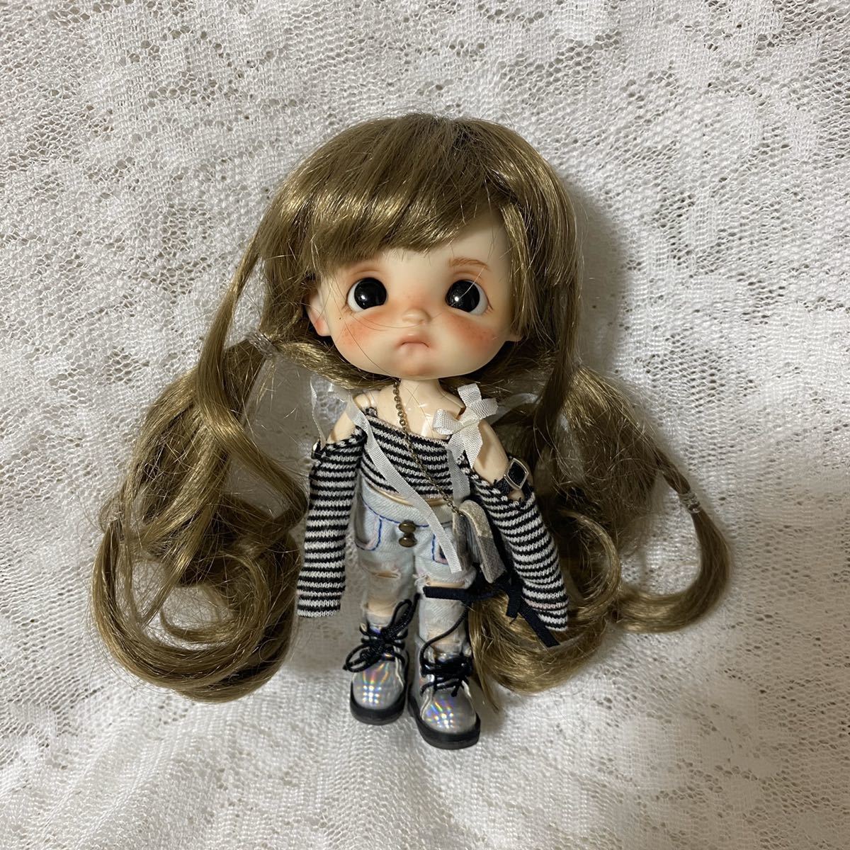 BJD 球体関節人形 1⁄6 オビツ ドール 2体セット1⁄6 26cm 可動ボディ