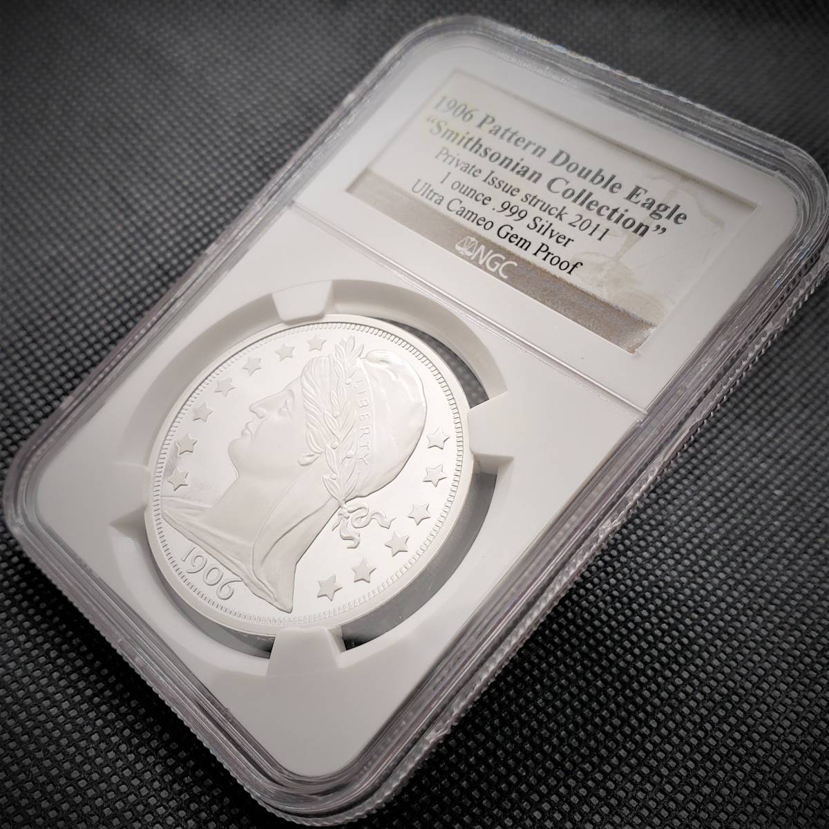 アメリカ 1906 スミソニアンコレクション 銀貨 品質保証，高品質】 【試鋳銀貨】1906 - 2011 アメリカ パターン