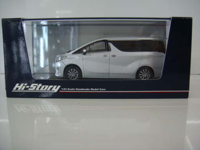 1⁄43 トヨタ アルファード ALPHARD シルバーメタリックHi-Story eBay