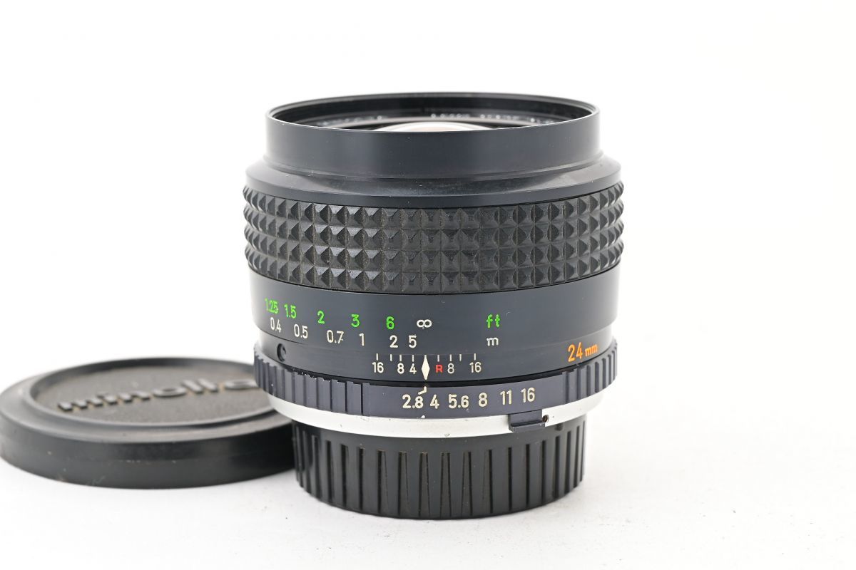 03839cmrk ◇ MINOLTA ミノルタ MC W.ROKKOR-SI 24mm F2.8 単焦点 広角