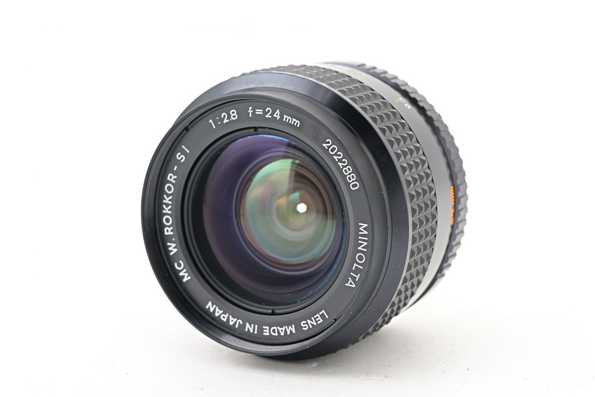 03839cmrk ◇ MINOLTA ミノルタ MC W.ROKKOR-SI 24mm F2.8 単焦点 広角