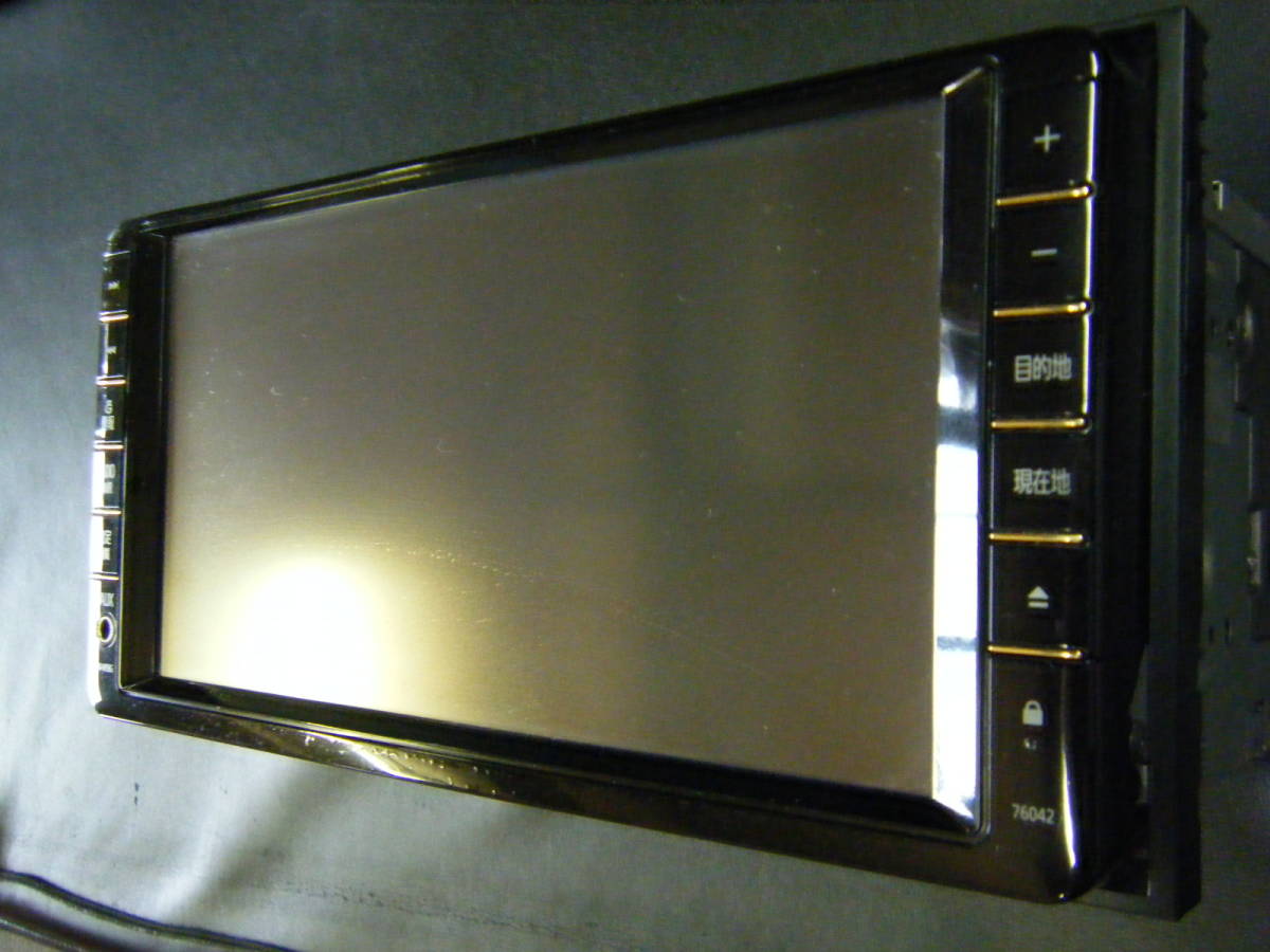 トヨタ純正ナビ　ＮＨＺＮ－Ｗ５９Ｇ　本体のみ　動作確認済み　取説２種あり_2
