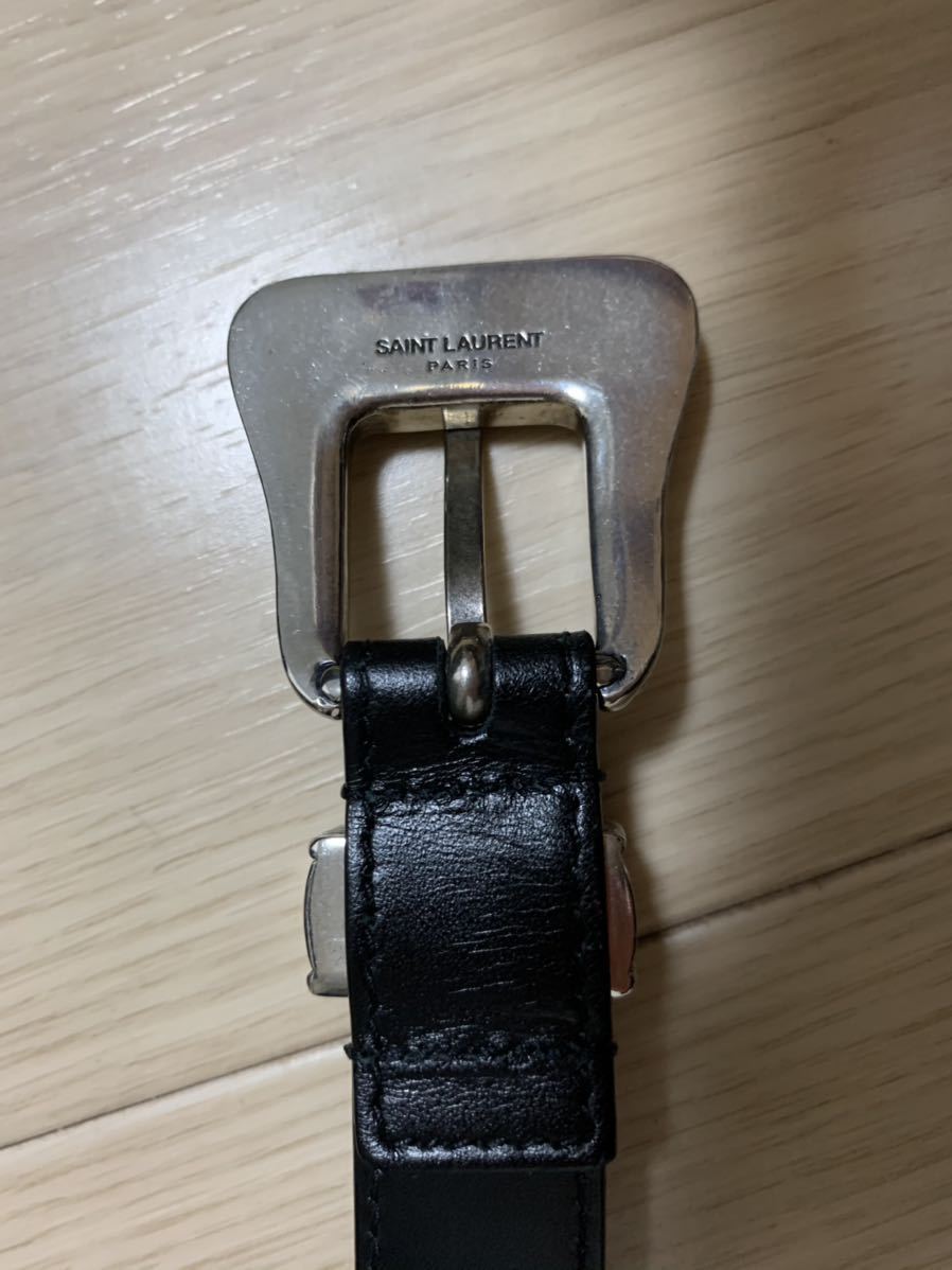 Saint Laurent Paris ウエスタンベルト サイズ85㎝western belt サン