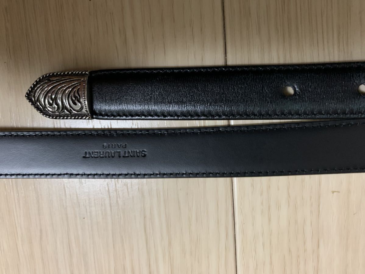 Saint Laurent Paris ウエスタンベルト サイズ85㎝western belt サン