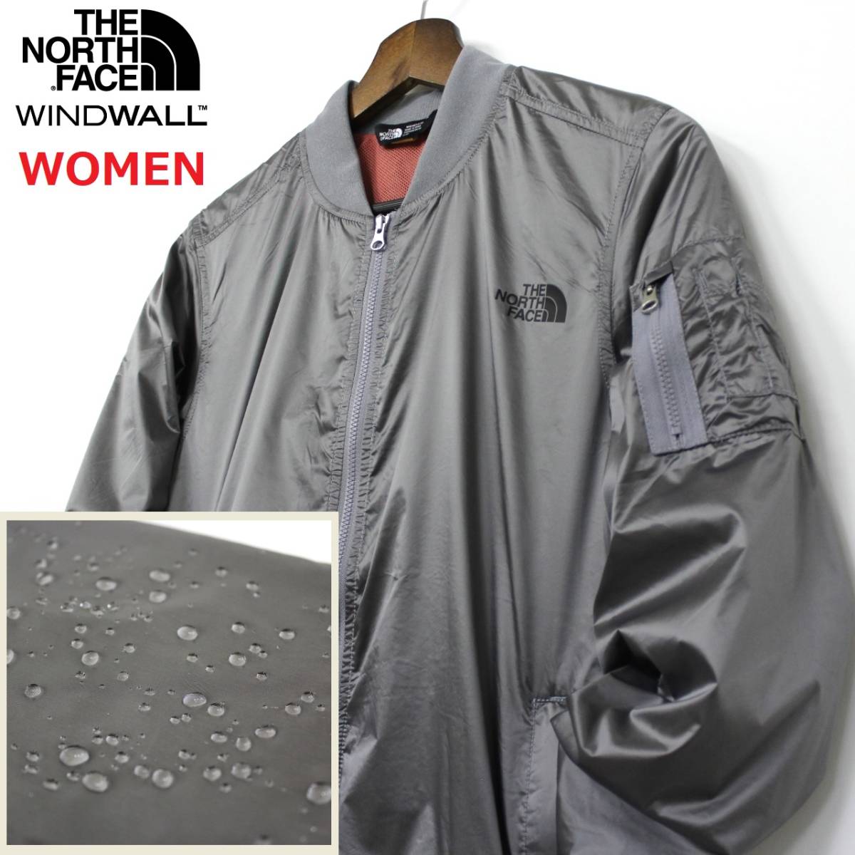 新作登場，大得価 ot3757M The North Face レディースM SHINDY MID GREY MEAFORD BOMBER JACKET ボンバージャケット WINDWALL採用 US正規品モデル(女性用)｜売買されたオークション情報、yahooの商品情報をアーカイブ公開 - オークフ 女性用