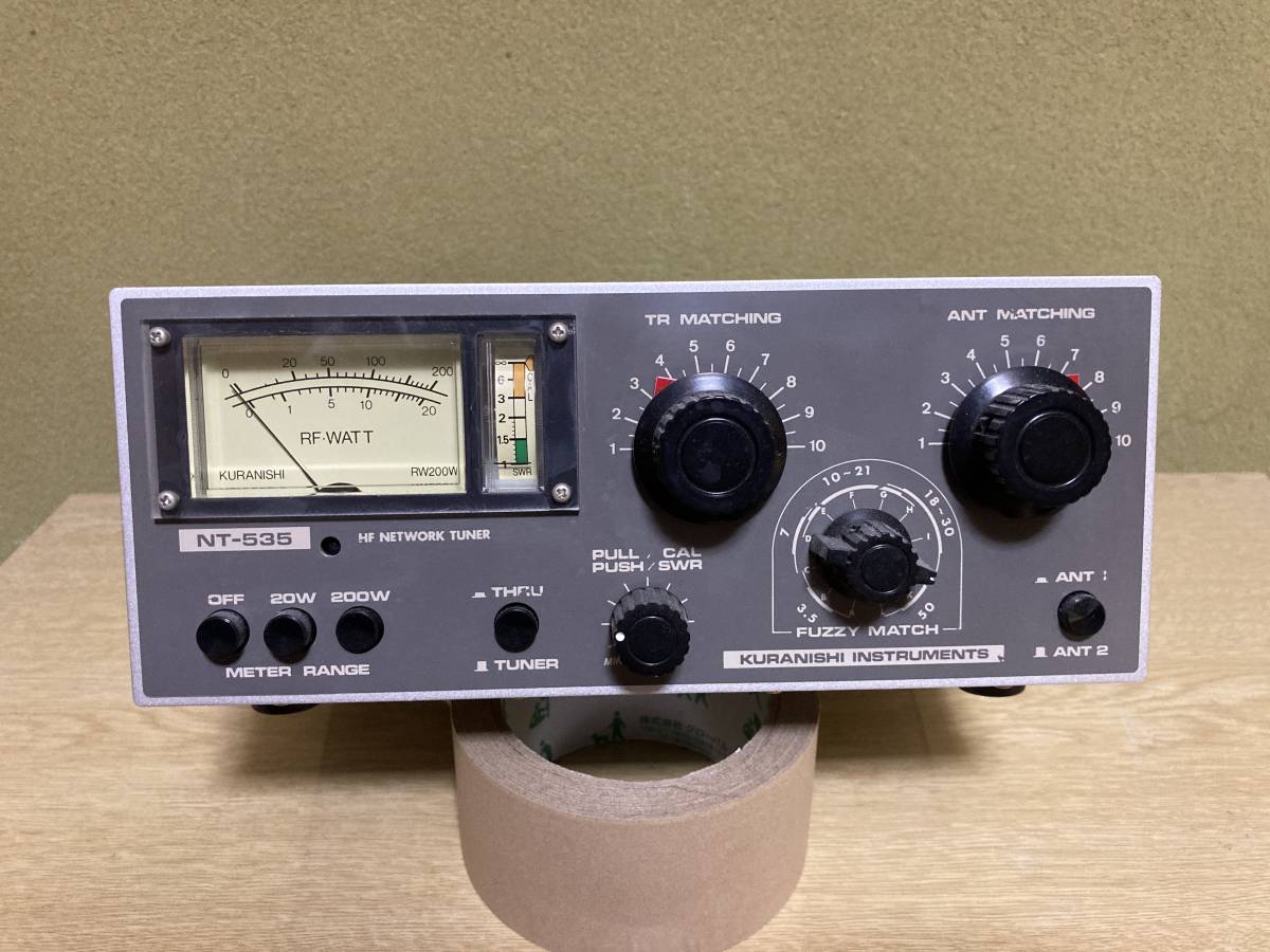 クラニシ チューナー KURANISHI NT-535 HF NETWORK TUNER Yahoo