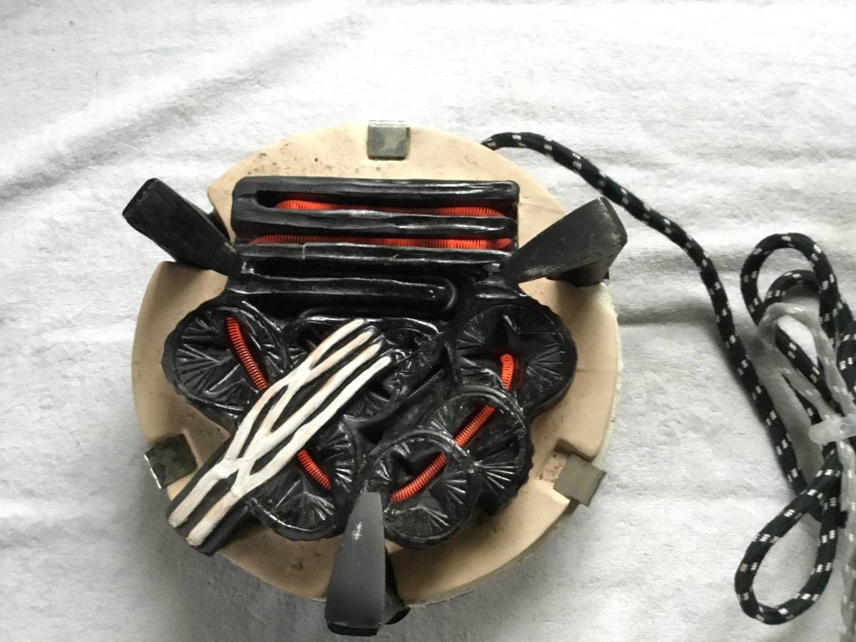炭型電熱器 茶道具 野々田式 野々田商店 410W 電気炉壇 炉・置炉用