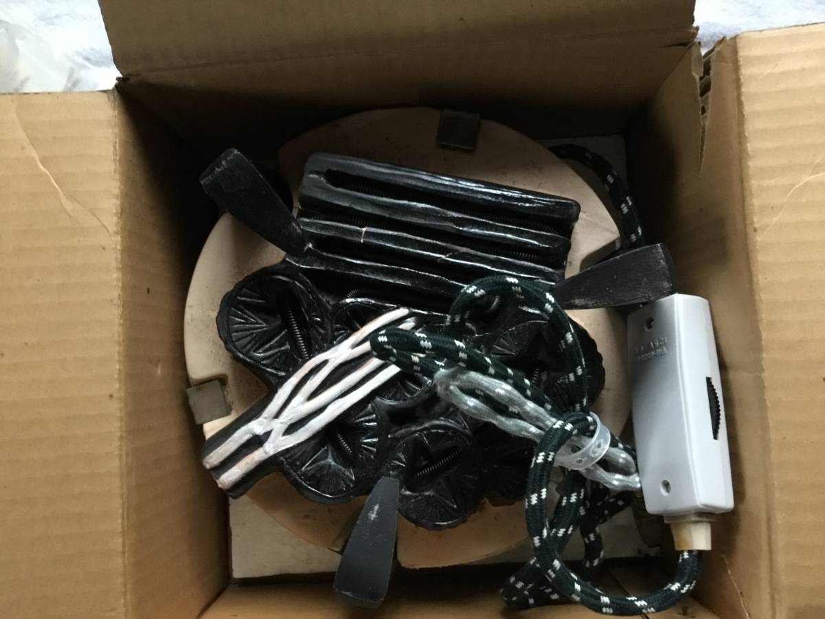 炭型電熱器 茶道具 野々田式 野々田商店 410W 電気炉壇 炉・置炉用