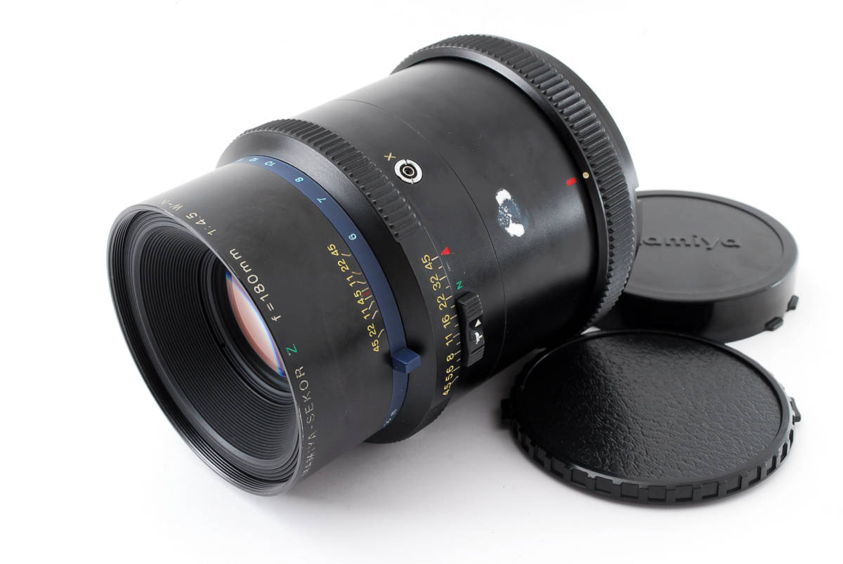 実用品☆Mamiya マミヤ SEKOR Z 180mm F4.5 W-N RZ67用 中判レンズ☆682169