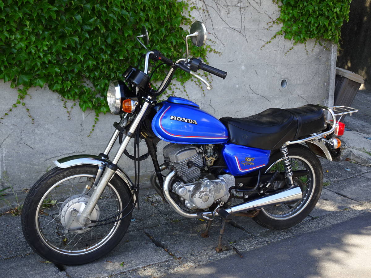 希少12ボルト車！CM125T後期型 ヤカンタンク バブ仕様ベース等に！実動 