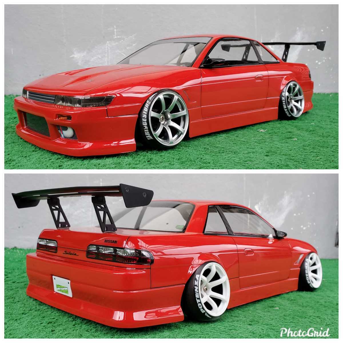 ヨコモ S13 ABCホビー ドリフト SR20 LED ラジコン 電飾 S13シルビア