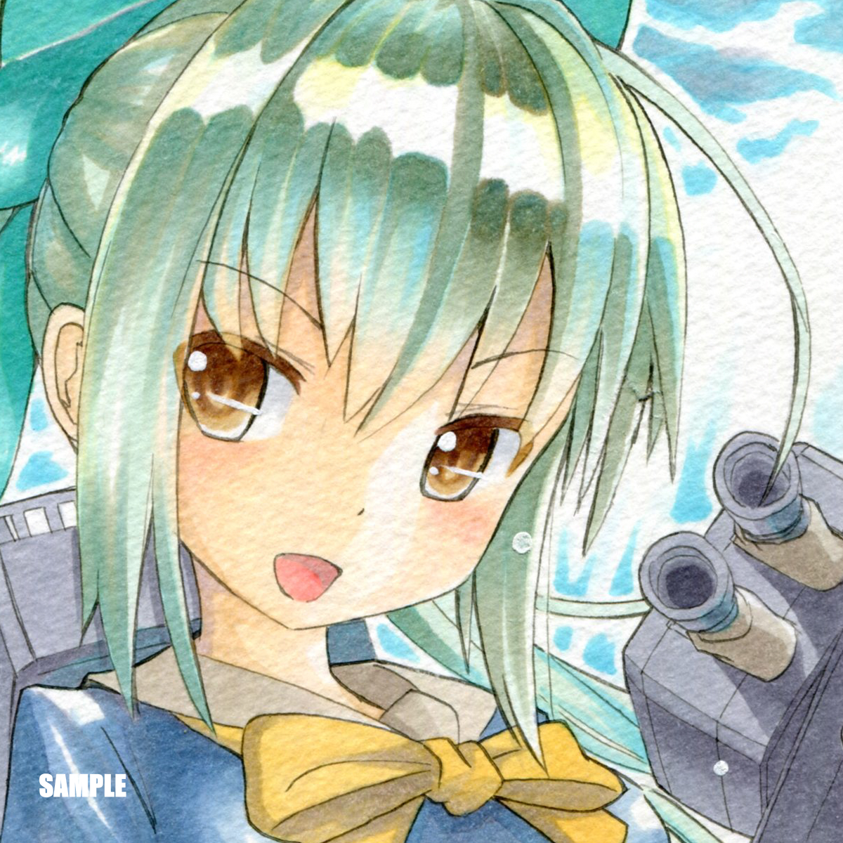 手描き 同人 イラスト 艦隊これくしょん 艦これ 夕張 ちび丸 手描きイラスト 売買されたオークション情報 Yahooの商品情報をアーカイブ公開 オークファン Aucfan Com