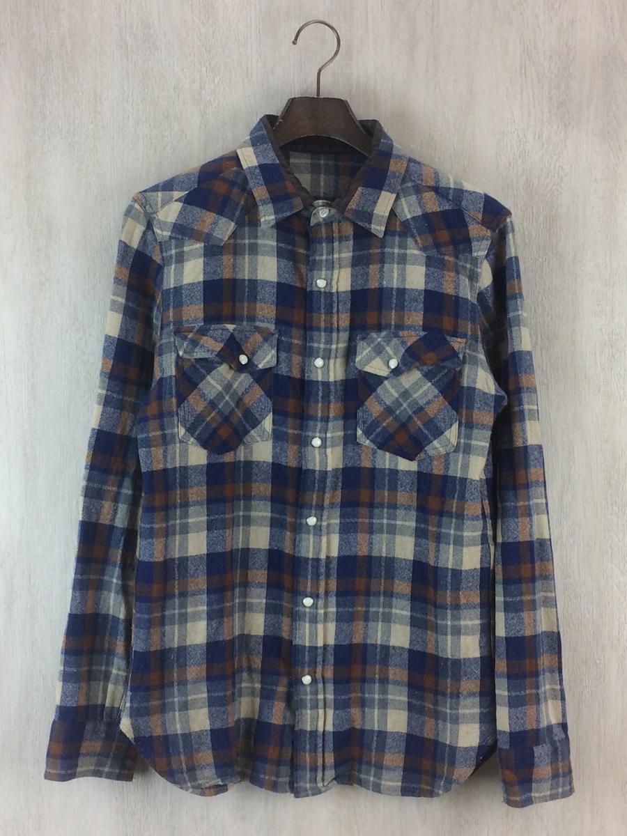 送料無料，100%新品 N.HOOLYWOOD 1141pieces/MADE IN JAPAN/長袖/ウエスタン/ネルシャツ/M/ウール/チェック/(Mサイズ)｜売買されたオークション情報、yahooの商品情報をアーカイブ公開 - オークファン Mサイズ