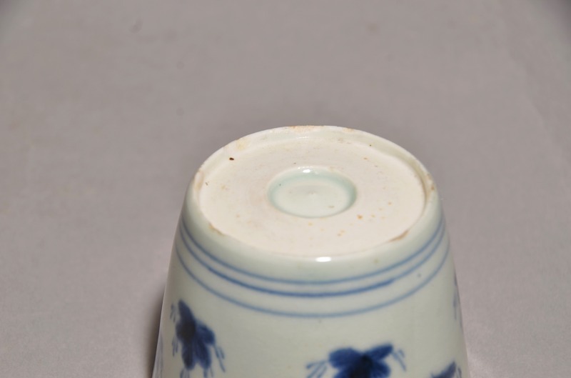 古伊万里 染付 若松文 そば猪口 蕎麦猪口 工芸品 時代箱 』○ 『 ○