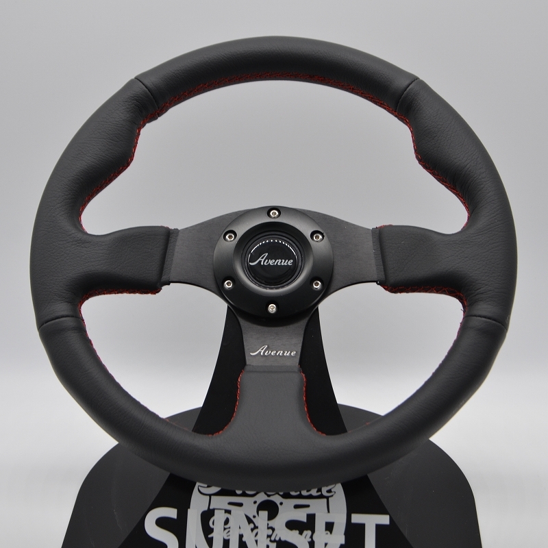 正規代理店】 Avenue Performance ブラックレザーxブラックスポーク