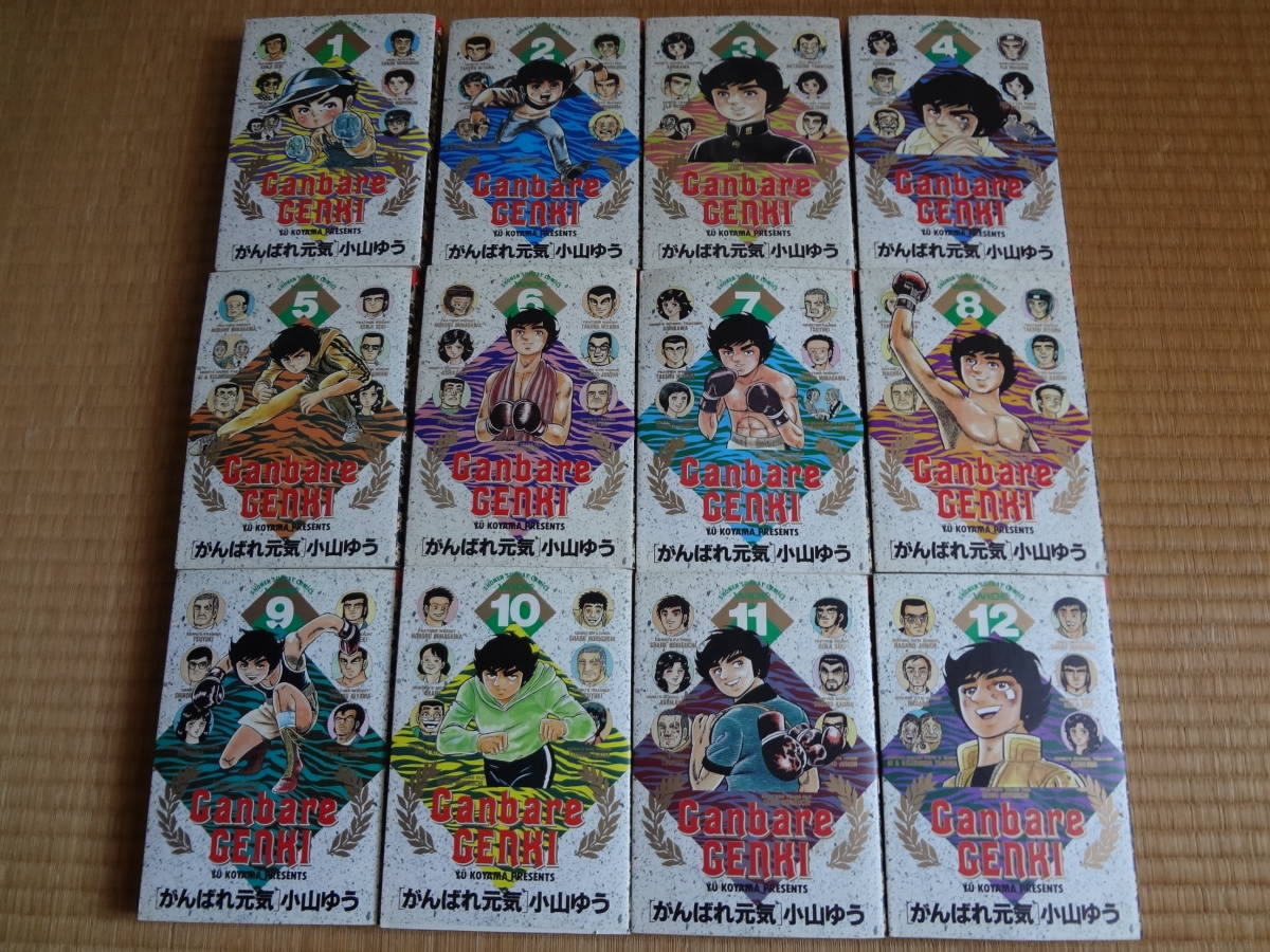 がんばれ元気 がんばれ元気全12巻完結(ワイド版) 全12巻 小山ゆう 0