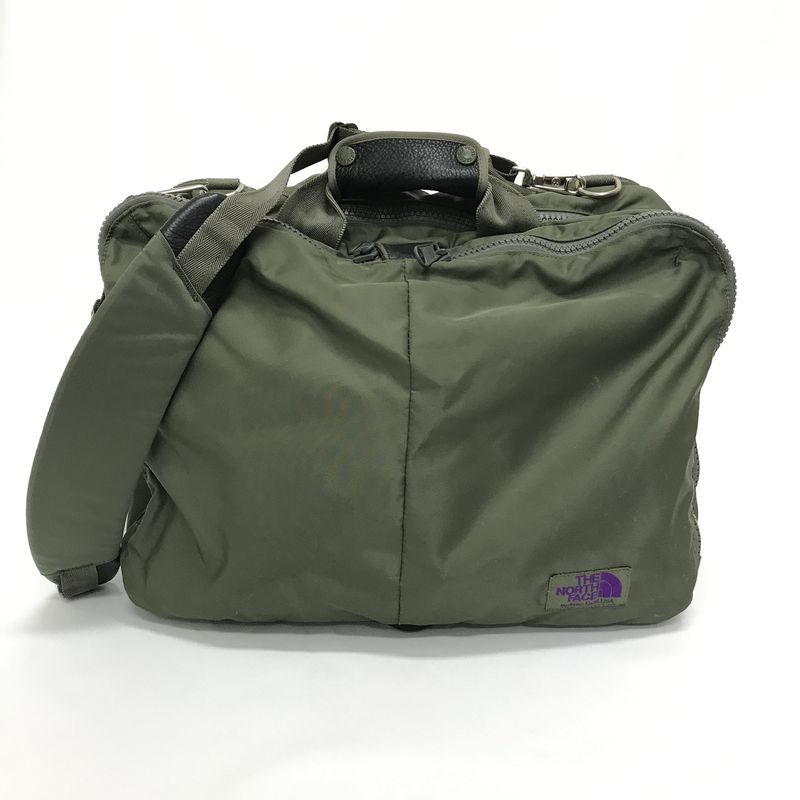 低価，新作登場 THE NORTH FACE PURPLE LABEL ザ ノースフェイス パープルレーベル 3WAY BAG / NN7523N ナイロン ブリーフケース カーキ/PC収納可 nanamica(ザ・ノース・フェイス)｜売買されたオークション情報、yahooの商品 ザ・ノース・フェイス