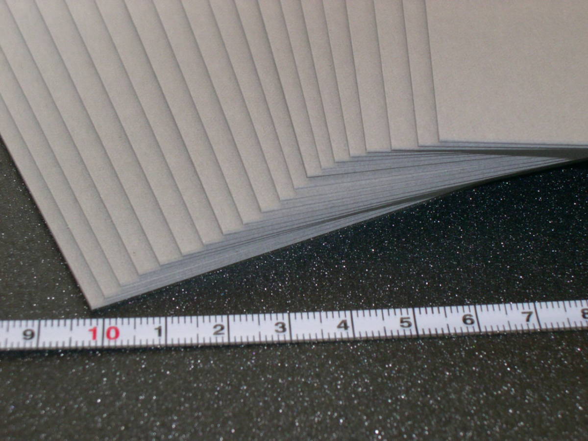 AP001e　約１ｍｍ厚紙(ボール紙)・工作ボール紙A4サイズ20枚 送料198円_3