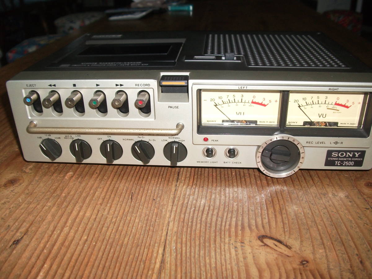 SONY ソニー坊やと呼ばれた男 デンスケシリーズ 1976年6月 ソニー カセット