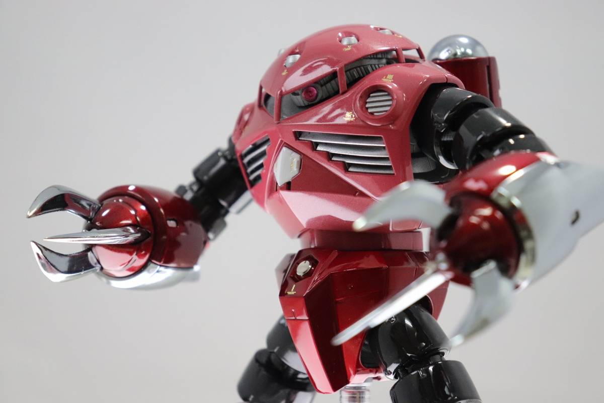 塗装済完成品 ◇ MG 1/100 シャア専用 ズゴック キャンディー メッキ