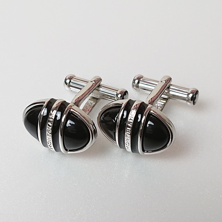 MONTBLANC モンブラン カフリンクス カフス オニキス ホワイトスター