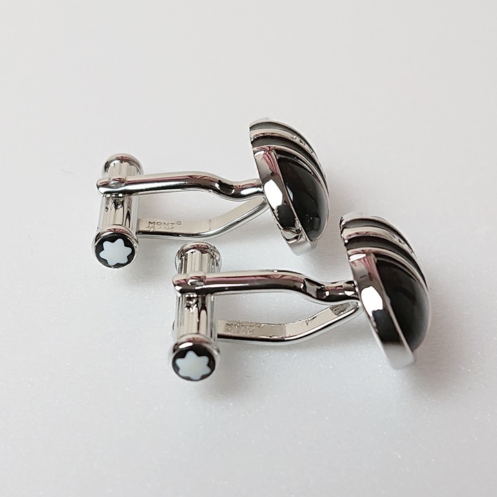 MONTBLANC モンブラン カフリンクス カフス オニキス ホワイトスター