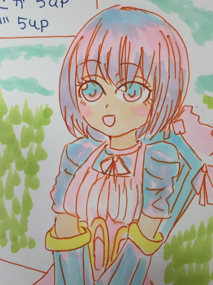 手描きイラスト アーチャー 弓使い 女の子 オリジナル 手描きイラスト 売買されたオークション情報 Yahooの商品情報をアーカイブ公開 オークファン Aucfan Com