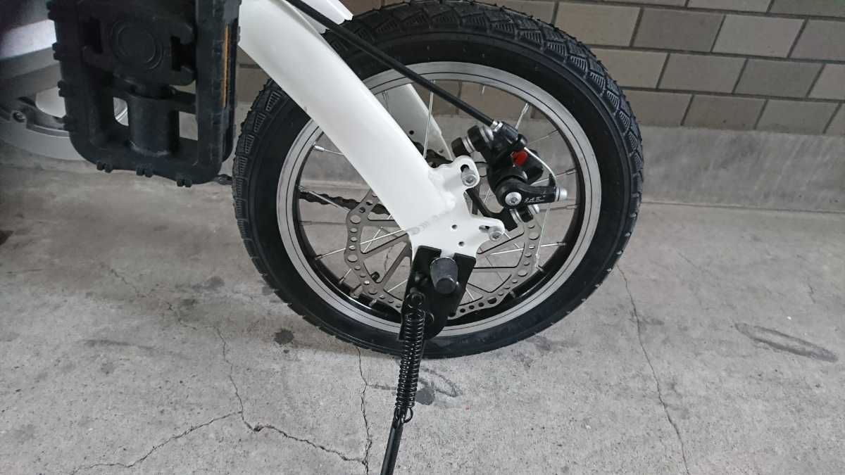 City Commu 14インチ 折りたたみ自転車 前後ディスクブレーキ 品質