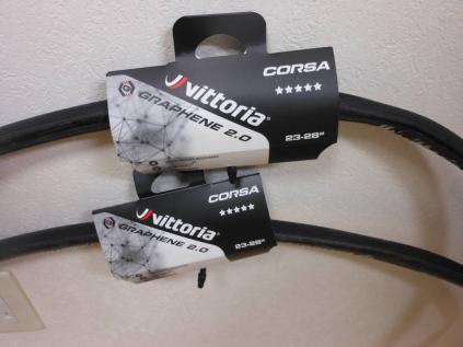 数量限定，高品質 高性能タイヤ:Vittoria CORSA GRAPHENE ２.０ 23mm ２本セット(700C（チューブラー）)｜売買されたオークション情報、yahooの商品情報をアーカイブ公開 - オークファン タイヤ