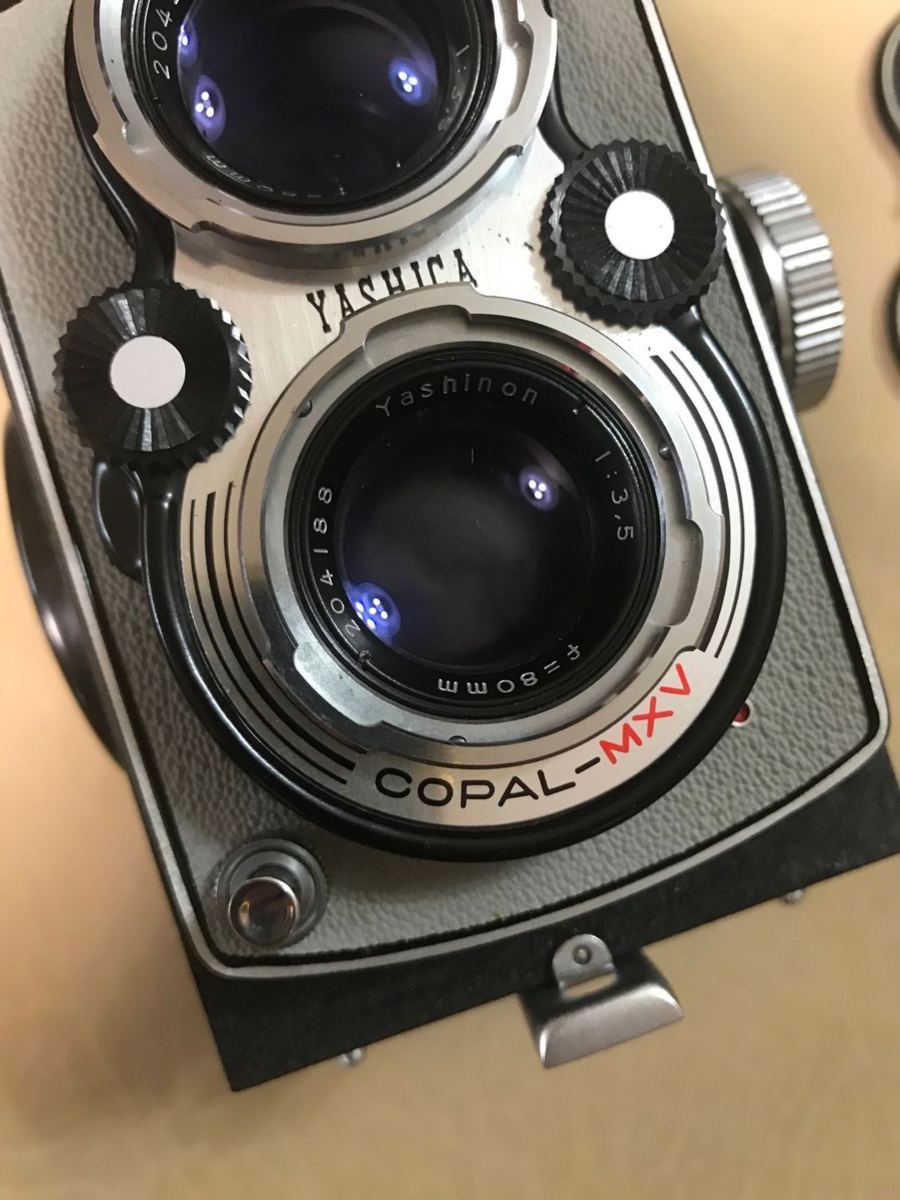YASHICAーAuto ヤシカ 二眼レフカメラ COPAL-MXV Yashinon 1:3.5 f