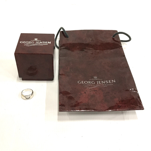 ハート リング ジョージジェンセン Georg シルバー 0 スターリング 