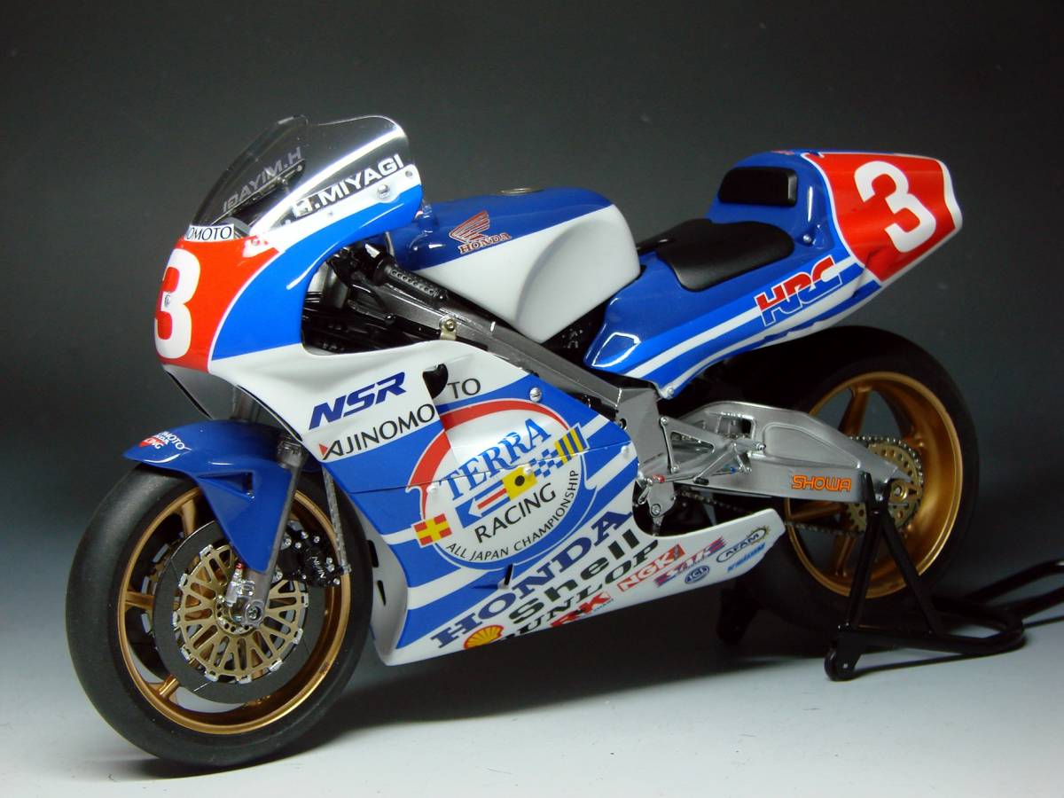 1/12 HASAEGAWA ハセガワ '89 HONDA NSR500 All Japan Road Race GP500 塗装済 完成品 1&frasl;12 NSR500 ハセガワ \u0026 (1989) Kit